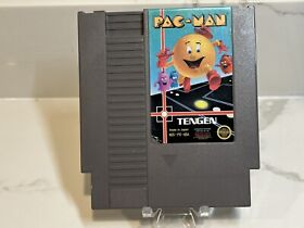 Pac-Man (Tengen Gray) - 1988 NES Nintendo Game - Cart Only - TESTED!