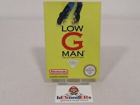 NNINTENDO NES - LOW G MAN - THE LOW GRAVITY MAN - PAL - EMBALAJE ORIGINAL