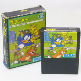 FLICKY Type A Sega SC-3000 Japan Import SG-1000 NTSC-J Boxed look somewhat used