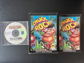 Chuck Rock Sega Mega CD - Complete With Box and Manual