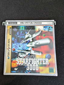 Sega Saturn SS Genuine Game Star Fighter 3000 30098 JAPAN IMPORT