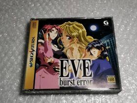 Sega Saturn Eve Burst Error Beautiful Game Software Used w2