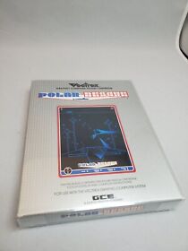 Vintage Vectrex Polar Rescue Box Game Cart Overlay & Manual Tested & Working
