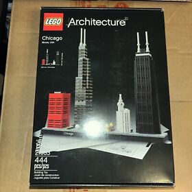 NEW IN BOX LEGO Architecture Chicago 21033 Skyline Building Blocks Set