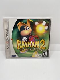 Rayman 2 The Great Escape Sega Dreamcast 2000 Complete & Tested 