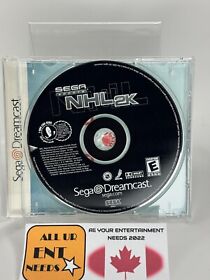 NHL 2K (Sega Dreamcast, 2000) no manual VG