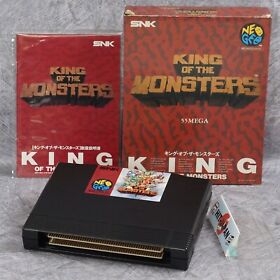 KING OF THE MONSTERS NEO GEO AES SNK FREE SHIPPING JAPAN Ref 0812