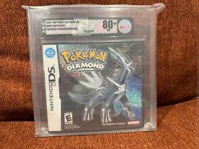 Pokemon Diamond Version Nintendo DS New Factory Sealed VGA Graded 80+ NM