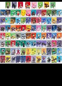 Choose Your Character Amiibo Tag Super Smash Bros. Lot All Released Amiibo