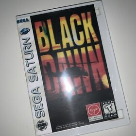 Black Dawn Custom Case (Sega Saturn) *no game*