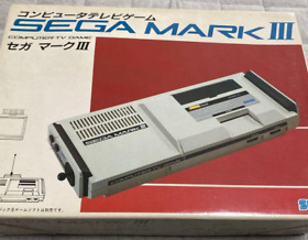 SEGA MARK III 3 Home Video Game System Console with Box  Set Tested