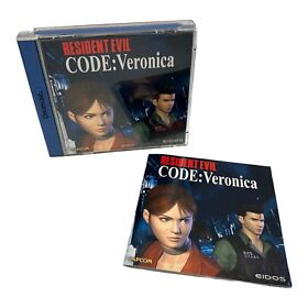 Resident Evil Code Veronica (Sega Dreamcast, 2000) Capcom inkl. Anleitung
