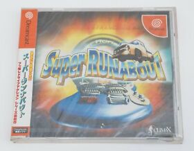 Super Runabout - Sega Dreamcast Japan NTSC-J Sunfade on Spine - New & Sealed
