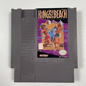 🔥Kings of the Beach - NES (Nintendo, 1990) AUTHENTIC CLEANED & TESTED🔥