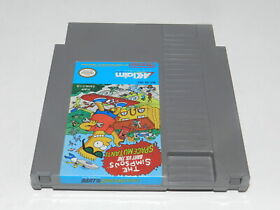 The Simpsons Bart vs the Space Mutants Nintendo NES Video Game Cart