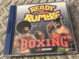 Ready 2 Rumble Boxing (Sega Dreamcast, 1999) - Game Manual Included