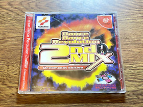 DANCE DANCE REVOLUTION 2ND MIX   Dreamcast SEGA dream cast  NTSC-J