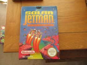 solar jetman, boxed and manual, nes