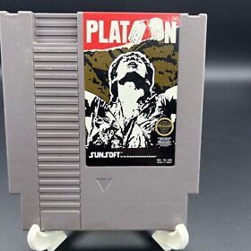 Platoon - Nintendo NES Game Authentic
