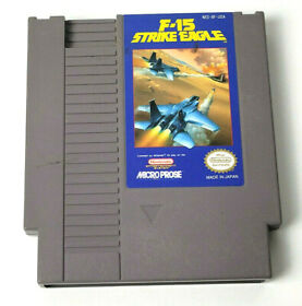 F-15 STRIKE EAGLE - NES GAME - AUTHENTIC NINTENDO GAME