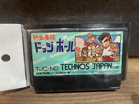 Nekketsu Koukou Dodgeball Bu Kunio Kun NES Famicom Japan