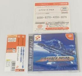 Dreamcast Air Force Delta with AIRFORCE DELTA
