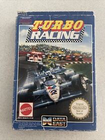 Turbo Racing Nintendo NES game Console Cartridge PAL