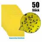 Panngu 50 Stück Gelbtafeln Klebrige Insektenfallen, Premium Gelbsticker 20*15cm