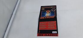 CARTE VIP du Jeu Nintendo Game Boy Advance GBA Metroid NES Classics