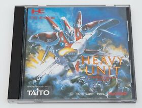 Heavy Unit - NEC PC Engine PCE HuCard JP Japan Taito