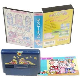 MAPPY KIDS Nintendo FC Japan Import Famicom NES namco NTSC-J look somewhat used