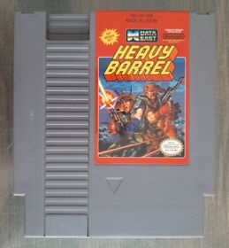 🛢 Heavy Barrel 🛢 for Nintendo (NES) Cartridge only. Authentic!