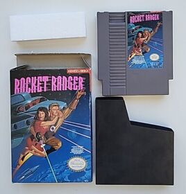ROCKET RANGER (Classic Nintendo NES) Game & Box, No Manual