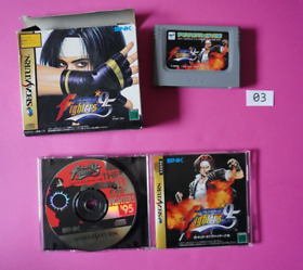 Sega Saturn KOF95 The King of Fighters 95 with Ram