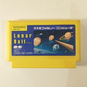 Lunar Ball (Nintendo Famicom FC NES, 1985) Japan Import