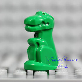 NEW Lego GREEN BABY T REX DINOSAUR Dino Animal Statue - 7783 5987 5975 1354 1349