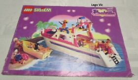 LEGO 5848 Belville Notice Instruction Family Yacht Luxury Cruiser Boat