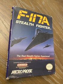 F-117A Stealth Fighter 1992 NES Missing manual w/box, I Ship 🔥🔥FAST🔥🔥!