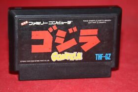 Godzilla: Monster of Monsters! (Nintendo Famicom, 1988) Authentic Game Cartridge