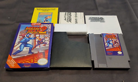 Mega Man 2 MegaMan for NES Nintendo Complete In Box CIB Near Mint Shape
