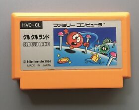 Clu Clu Land - Nintendo Famicom - Japan Import - US Seller - Used