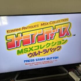 Sega Saturn Konami Antiques Msx Collection Ultra Pack Japan v2