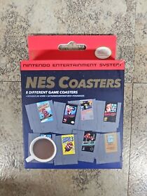 NES Nintendo Game Cartridge Coasters Set Of 8 Zelda Donkey Kong Super Mario 