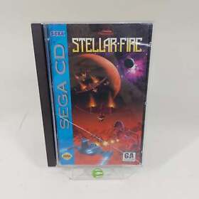 Stellar-Fire (Sega CD, 1993) Cracked Case