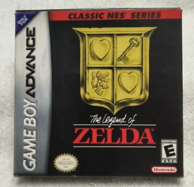 NO GAME Game Boy Advance Box Manual Inserts The Legend of Zelda Classic NES