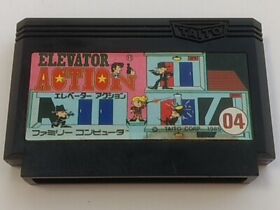 Elevator Action Nintendo Famicom FC NES/Cartridge only.NTSC-J tested-E-