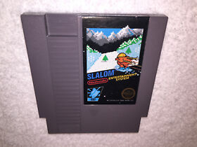 Slalom - 5 Screw (Nintendo Entertainment System 1986) NES Game Cartridge Vr Nice