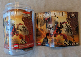 Lego Bionicle Tahnok-Kal 8574 - Missing 3 Pieces & Canister Top - Parts