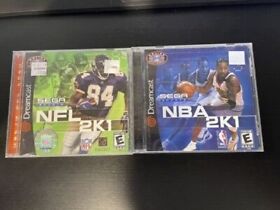 NBA 2K1 and NFL 2K1 Dreamcast
