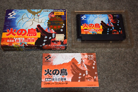 HINO TORI Hi No Tori Gaou No Bouken Famicom FC NES Japan Import US Seller! CIB